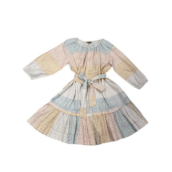 3/4 Sleeve Button Down Peplum Dress Size Small NWOT - Picture 3 of 12